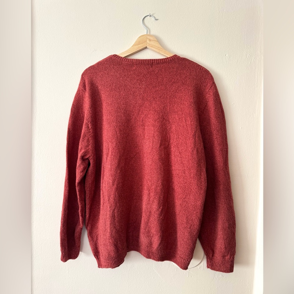 Vintage Alfred Dunner Fall Floral Embroidered Sweater - Picture 6 of 7